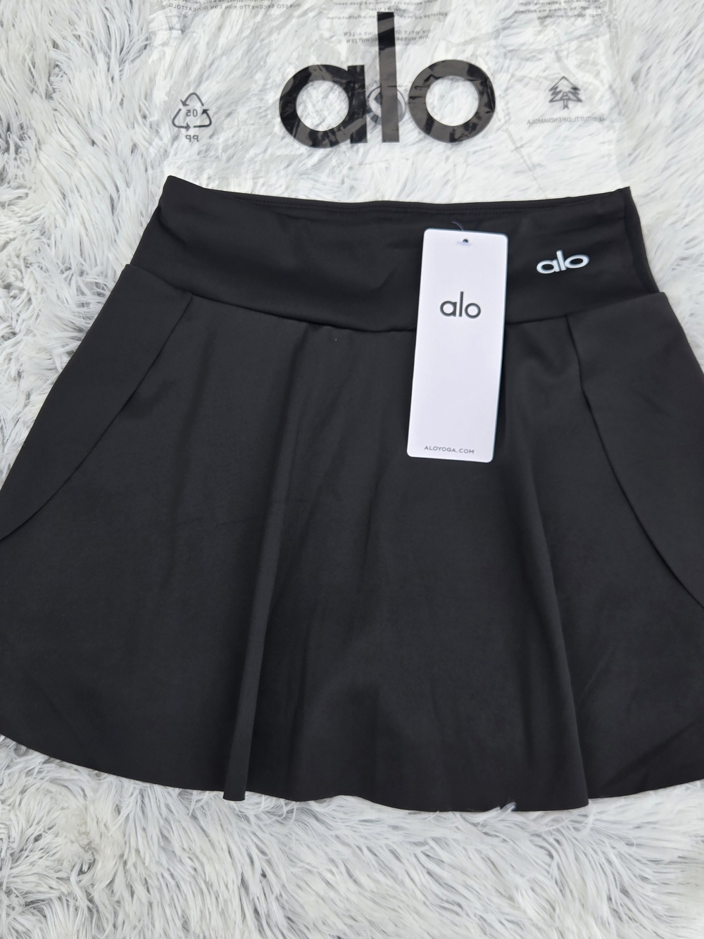 ALO Yoga Tennis Skirt Black